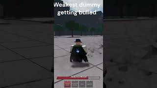 The Weakest Dummy Strikes Back Revenge Time roblox thestrongestbattlegrounds tsb [upl. by Fritts]