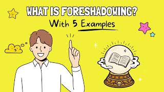 What is Foreshadowing 5 Types Explained With Examples 🔮 [upl. by Jordana750]