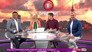 TVNZ 1 News Breakfast Montage  22nd January 2018 [upl. by Nnaitsirk]