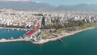 Η ΠΑΤΡΑ ΑΠΟ ΑΕΡΟΣ PATRAS AERIAL VIEW [upl. by Aicelf174]