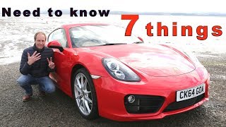 Porsche Cayman S  7 ownership things you have to know [upl. by Volkan]