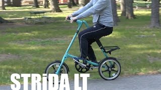 STRiDA LT Folding Bicycle Test Ride [upl. by Else698]