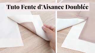 Comment Coudre une Fente dAisance Doublée  Pour Vestes Jupes Manteaux Robes  PATRON GRATUIT [upl. by Raual]