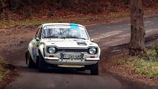 Ford Escort mk1 RS1600  RS2000 rallycars  always sideways [upl. by Neyut24]