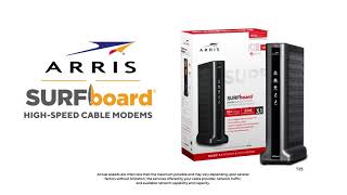 ARRIS SURFboard T25 Internet amp Voice Modem for Xfinity [upl. by Tinor550]