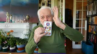 How to progress reading the Tarot Tarot Reading video by Alejandro Jodorowsky for Francesco [upl. by Krawczyk22]