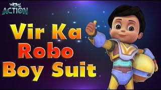 Vir The Robot Boy  Hindi Cartoons for kids  Vir Ka Robo Boy Suit  WowKidz Action [upl. by Suzetta]