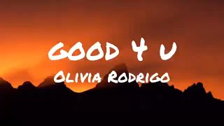 Olivia Rodrigo  good 4 u Clean  Lyrics [upl. by Tichonn94]