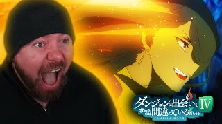 BEYOND HYPE DanMachi Season 4 Episode 14 Reaction [upl. by Baggott]