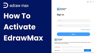 How to Activate EdrawMax  EdrawMax Tutorial [upl. by Hungarian]