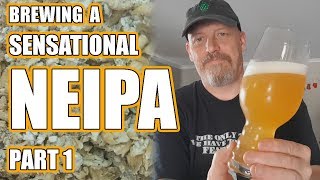 NEIPA  Grain to Glass  Part 1  Robobrew Brewzilla Grainfather [upl. by Aihseyn856]