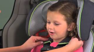 Graco  How to Properly Rethread amp Position Harness  Toddler Car Seats [upl. by Gala]