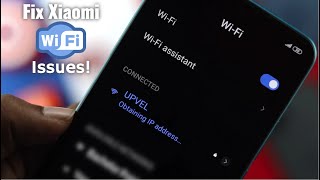 WiFi Problem Solve In Redmi Phones Fixed [upl. by Nahtan]