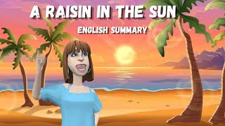 A Raisin in the Sun by Lorraine Hansberry  Summary in English  A Raisin in the Sun Full Play [upl. by Kerianne11]