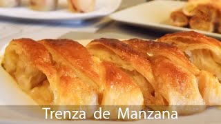 Trenza de MANZANA ¡delicioso pastel para disfrutar  Tonio Cocina 161 [upl. by Oramug556]