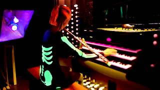 DANSE MACABRE performed by FLUTERSCOOTER fluteorgan pedalskeyboard at once [upl. by Maller758]