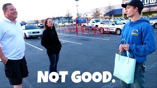 WALMART POCKET BOOK PRANK COPS CALLED [upl. by Nahtaneoj]