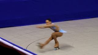 Campeona de España Patinaje Artistico Alevín 2016 Ariadna Garrasino [upl. by Nilyahs]