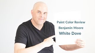 Benjamin Moore White Dove Color Review [upl. by Hornstein]