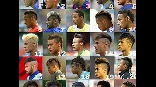 Neymar Jr ● Top 20 Hairstyle amp Haircut HD [upl. by Rebor518]