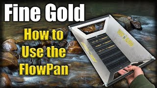 Panning Fine Gold with the FlowPan [upl. by Astor45]