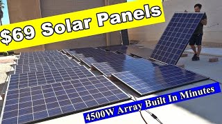 Dirt Cheap Used Solar Panels 250W for 69  Shipping [upl. by Weitzman]