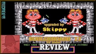 AMIGA  Boulder Dash II  with Commentary [upl. by Ahsinam]