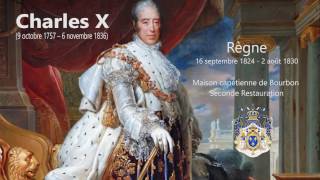 Charles X  les rois de France en 1 minute [upl. by Imray]