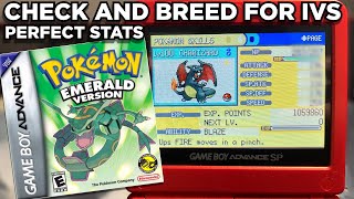 How to Check and Breed for IVs in Pokemon FRLGRSE No CHEATS [upl. by Draude384]