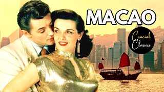 Macao 1952 Robert Mitchum Jane Russell full movie reaction [upl. by Aihsyn]