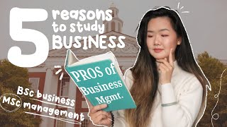 Why You SHOULD Study Business Management Degree [upl. by Mitchiner]