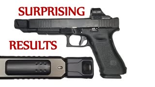 Ported Barrel vs Compensator vs Ports amp Comp on Glock 34 [upl. by Juanne]