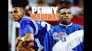 PENNY HARDAWAY  MEMPHIS LEGEND COLLEGE HIGHLIGHTS [upl. by Llieno]