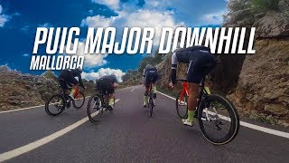 PUIG MAJOR MALLORCA MIT DEM RENNRAD  KOMPLETTE ABFAHRT  TEAM STANDERT [upl. by Bevon]