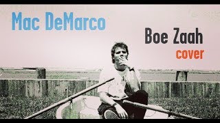 Boe Zaah  Mac DeMarco guitar cover  TAB [upl. by Mirisola494]