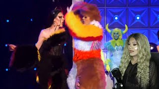 Utica Queen Vs Tina Burner GAGGED  Rupauls Drag Race Lip Sync Reaction [upl. by Scrivenor]