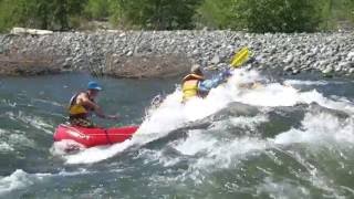 Leavenworth Whitewater Rafting on the Wenatchee River [upl. by Nareik]