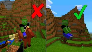 RIDE ANY MOB in MINECRAFT PE 0160  MCPE 0160 Rideable Mobs Addon Pocket Edition [upl. by Gerhardine]