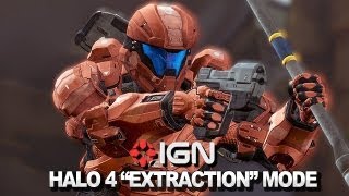 Halo 4 Extraction Mode Walkthrough With 343i [upl. by Larimor]