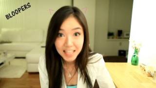 BLOOPERS from quotPeripera Korean Cosmetics Reviewquot ♥ [upl. by Chasse]