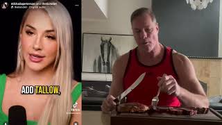 Mikhaila Petersons carnivore diet recipe [upl. by Aitercul]