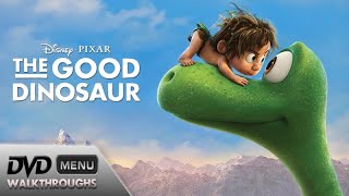 The Good Dinosaur 2015 16 DvD Menu Walkthrough [upl. by Humfrid402]