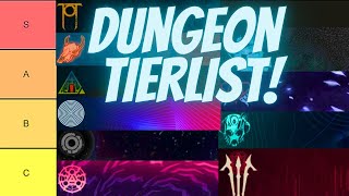 The Definitive Destiny Dungeon Tierlist [upl. by Acnairb]