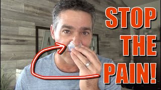 SLICK TIP Stop Nasal Pillow CPAP Mask Irritation and Pain Quickly [upl. by Nuhsal413]