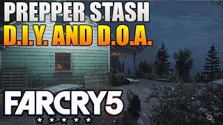 FAR CRY 5 Guide Prepper Stash  DIY and DOA FC5 WalkthroughTutorial [upl. by Cirala452]