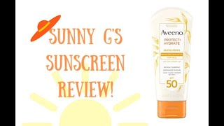 Aveeno Protect  Hydrate SPF 50 Sunscreen for Face Review [upl. by Acquah]