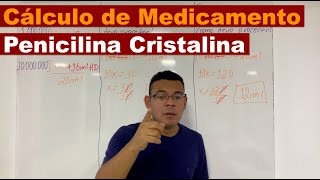 Cálculo de Medicamento  Penicilina [upl. by Tann]