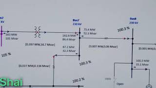 Power flow animation in etap [upl. by Airual]