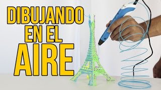 Cómo dibujar en el AIRE  LÁPIZ 3D ¿MERECE LA PENA Experimentos Caseros [upl. by Arihaz682]