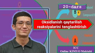 Oksidlanish qaytarilish reaksiyalarini tenglashtirish  20  dars [upl. by Pergrim184]